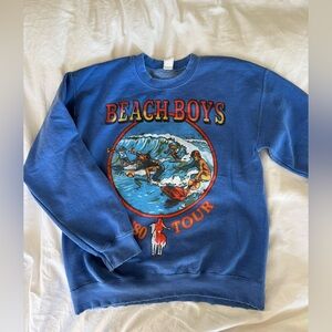 Madeworn Beach Boys graphic Sweatshirt size Small Vintage style unisex
